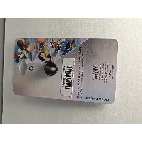 Minnie Mouse Metal Enamel Pin! NEW ON CARD! Loungefly Disney 100 Anniversary - Picture 4 of 11